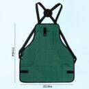 Gardening Apron, Garden Apron for Women with Pockets, Waterproof 600D Heavy Duty Cross Back Work Tool Aprons for Men Gardeners Painting