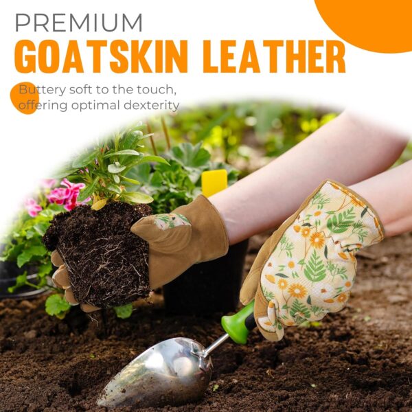 Women Safety Work Gloves Utility Touch Screen Working Grip Glove for Yardwork Gardening Breathable Mechanic Gloves - Image 2